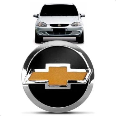 Imagem de Emblema Grade Radiador Corsa Classic 2003 A 2005 Com Dourado - SP ACES