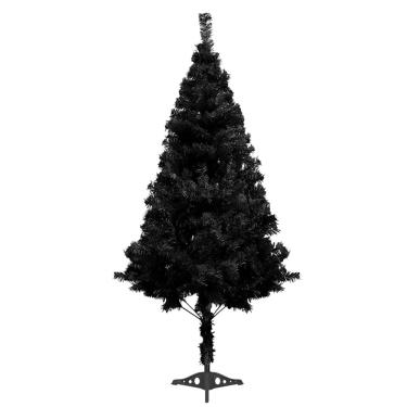 Imagem de Árvore de Natal Adiwiid Halloween preta 150cm pvc