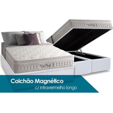 Imagem de Colchão Anjos Confort Magnético + Cama Box King 193
