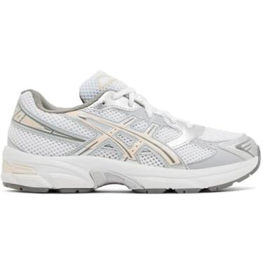 Imagem de ASICS Unissex-Child Gel-1130 Grade School (criança grande), Branco/rosa perolado, 18