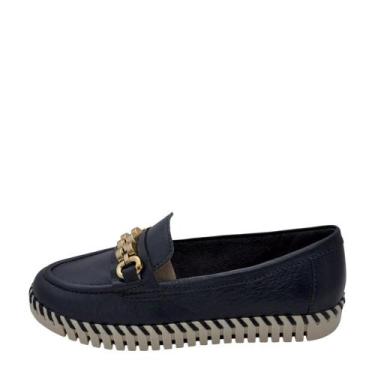 Imagem de Tênis Feminino Bottero Twister REF: 369503 COURO, 35, Marinho