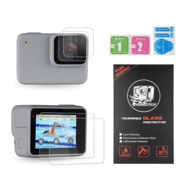 Imagem de Películas De Vidro Para Lente Gopro Hero 7 White Silver