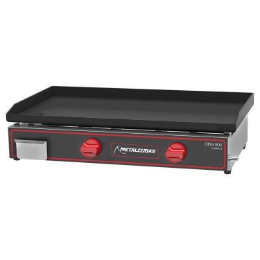 Imagem de Chapa Bifeteira A Gás Compact Metalcubas 80 Cm Cbg800