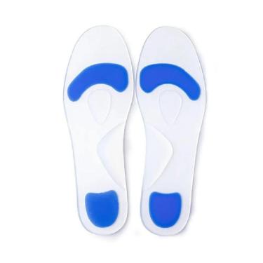 Imagem de Palmilha Hidrolight com Arco Terapêutico Piloto e Ponto Azul-Unissex