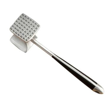 Imagem de Amaciador De Frango | Amaciador De Carne Manual | Pilão Manual em Liga de Alumínio para Preparar Carne Bife Peixe Mariscos Frutos Secos Triturar e Moer Cozinhar