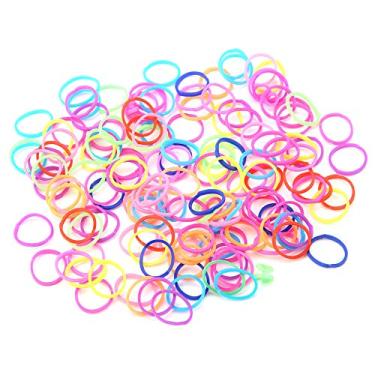 Imagem de ZJchao Pequenos Elásticos de Borracha, Gato de Gato de Estimação Elástico de Alta Elástica Cofre Arcos de Cabelo Acessórios de Limpeza Colorida Com Arcos de Cachorro de Cachorro