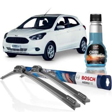 Imagem de Par Palheta Parabrisa Bosch Ford Ka 2014 Em Diante + Brinde - BOSCH PA