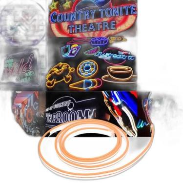 Imagem de Fita Mangueira Flexível Silicone Led Neon Embutir 5M Luz - CBC