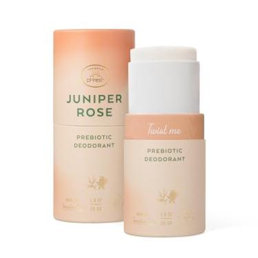 Imagem de Honestly pHresh Desodorante Prebiótico Natural Biodegradável De Papel Torcido, Rosa Zimbro, 50 G, Sem Bicarbonato Sódio E Alumínio, Seguro Para Peles Sensíveis, Proteção Contra Odores Por 24 Horas