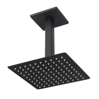 Imagem de Ducha para Banheiro Teto Cubit Meber Metais Preto Matte