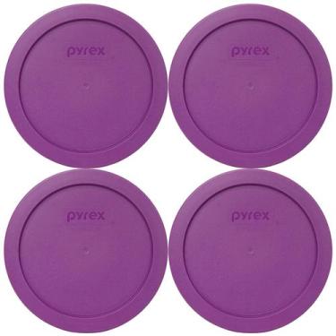 Imagem de Tampa de armazenamento de alimentos Pyrex 7201-PC 4 xícaras Thistle Pu