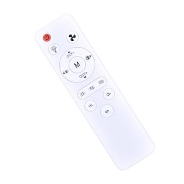 Imagem de ZWP Ventilador de teto controle remoto de substituição para ventilador de teto Elenhome FS-HX-R520, cambk E27, Ruibutrade, Smart Egg, Nuueo CFL03-L