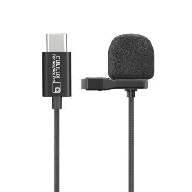 Imagem de Cubilux Microfone de lapela MLC-19, microfone de lapela de encaixe para Insta360 Ace/Ace Pro
