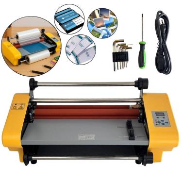 Imagem de Laminadora e Plastificadora Bopp 350mm A3 A4 A5 A6 700W Termolaminadora Digital 220V Importway Iw004