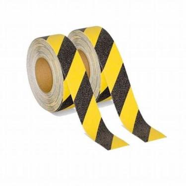 Imagem de Fita Adesiva Antiderrapante Lixa 20 Mt Rampa Escada Piso Top - plastco