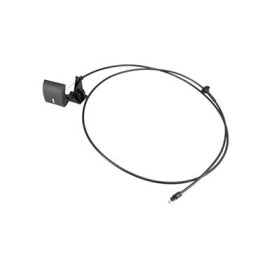 Imagem de Hihaha Conjunto de cabo de liberação do capô dianteiro para Jeep Grand Cherokee WK 2005-2010 para Jeep Commander XK 2006-2010 Substitui 55394495AB 55394495AC Material durável