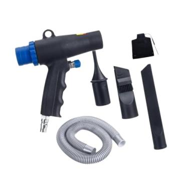 Imagem de oshhni Compressor de ar 2 em 1, aspirador de pó para carro, kit de aspirador de pó pneumático