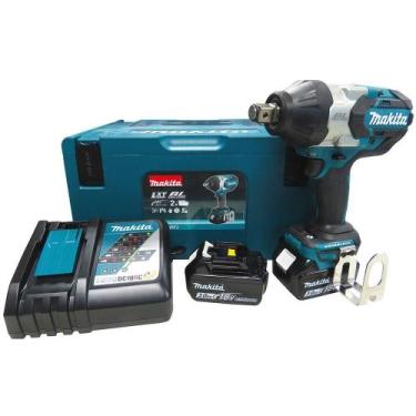 Imagem de Chave de Impacto 1.050N.m de 3/4 Pol. à Bateria 18V com 2 Ba - MAKITA