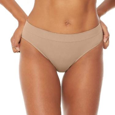 Imagem de Calcinha Comfort sem Costura Bege Zee Rucci - Básicos, PP