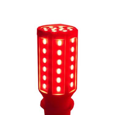 Imagem de zaoalife Lâmpadas LED de milho de 10W, lâmpada de milho LED vermelha para grande área garagem armazém fábrica celeiro shopping center supermercado lâmpadas decorativas
