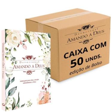 Imagem de Devocional Amando a Deus Flores Edição Bolso - Caixa 50 unds. - Livrar