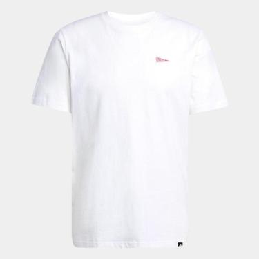 Imagem de Camiseta Adidas Pennant Masculina, Branco, M