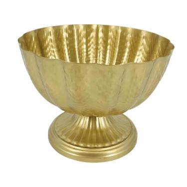 Imagem de Ｂｅｓｇａ Vaso de flores de metal, arranjo de flores, vaso de compota, ornamento decorativo, de plantas para prateleira, cozinha, festa, quarto, escritório, Style B