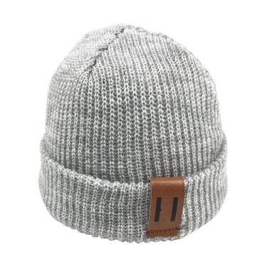 Imagem de Gorro masculino feminino touca de frio inverno casual beanie - Modas F