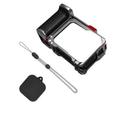 Imagem de Protetor de estrutura de caixa de gaiola protetora de metal com alça de mão para Insta360 Ace Pro/Ace Pro 2