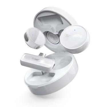 Imagem de Microfone de lapela sem fio SMALLRIG S60 para iPhone e Android