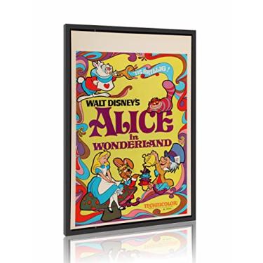 Imagem de Quadro Pôster Filme Alice no País das Maravilhas Vintage Filme 60x90