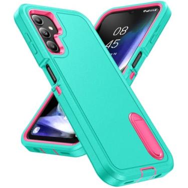 Imagem de Capa de suporte de proteção rígida para Samsung Galaxy A54 A14 A53 A13 A04S S23 Ultra S22 Plus Capas de telefone celular, azul celeste, para Galaxy A13 4G