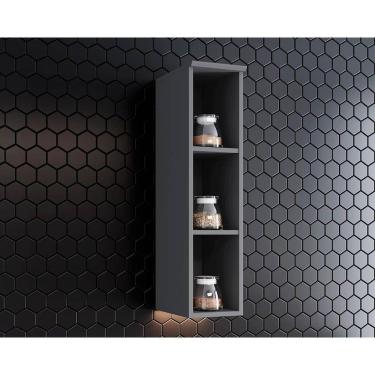 Imagem de Nicho Para Cozinha Aéreo Americana 20cm Cinza - Henn