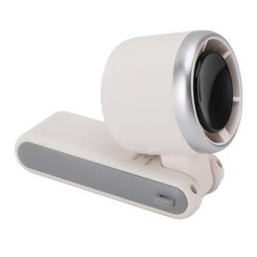 Imagem de JTLB Ventilador portátil de 3600 mAh Ventilador operado por bateria com visor LED Mesa de pescoço portátil 3 em 1 Ventilador pequeno pessoal Ventilador de mesa dobrável de 150 graus 5 velocidades