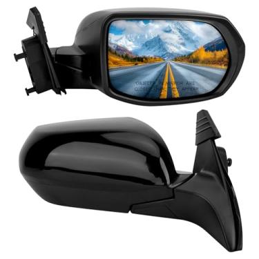 Imagem de LOIYLLEN Substituição do espelho retrovisor do lado direito do passageiro para Honda HR-V HRV 2016 2017 2018 2019 2020 2021 2022 - Conjunto de espelhos retrovisores com 3 pinos, ajuste elétrico, preto