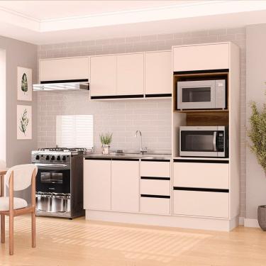 Imagem de Cozinha Completa 4 Peças Sem Tampo Koya Preto-creme
