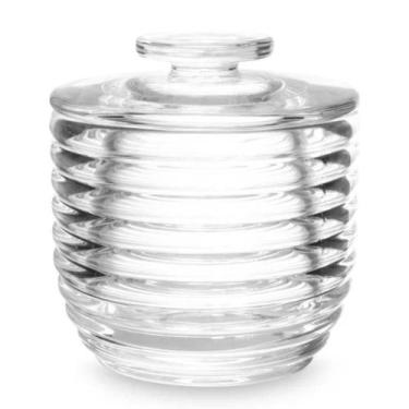 Imagem de Manteigueira Francesa de Vidro Colméia 9,5x10,5cm Lyor Porta Laticínio