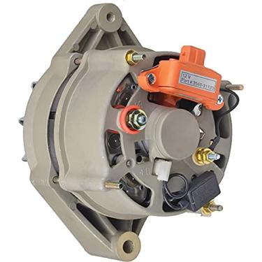 Imagem de DB Electrical Alternador 400-42007 compatível com/substituição para Yanmar 2TNV70 Thermo King TriPac 20-45-2259, 1E78291G00, 1E78291G02, 41-9925, 45-2596 0.520833 Clock 120 amperes