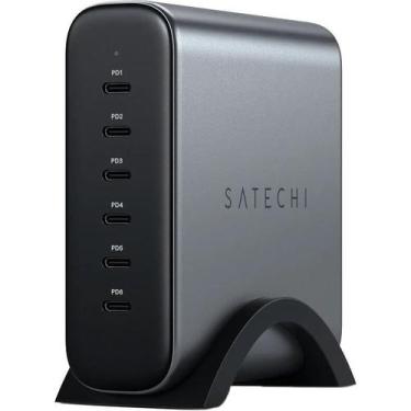 Imagem de Carregador de Mesa Satechi USB-C 6-Port 200W ST-C200GM-US