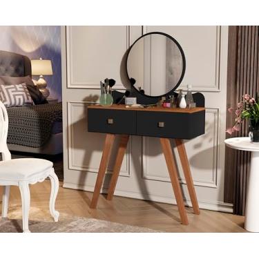 Imagem de Penteadeira Condessa - JM3 Moveis (Preto/Freijó)