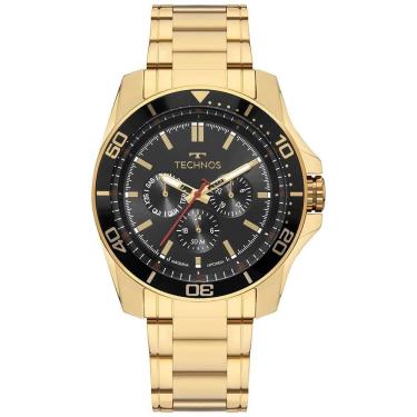 Imagem de Relógio Technos Masculino Racer Premium Dourado - 6p79cg-1p