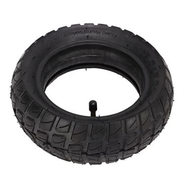 Imagem de Alomejor Pneu de Borracha, Dissipação de Calor Rápido Boa Garra e Tração 8,5 Polegadas Roda para Scooter Elétrica M365 Skateboard