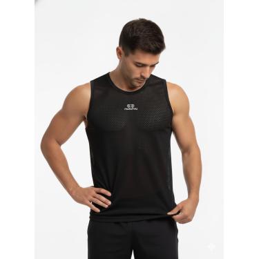 Imagem de Camisa Regata Masculina Marcio May Sports Segunda Pele Air Preto