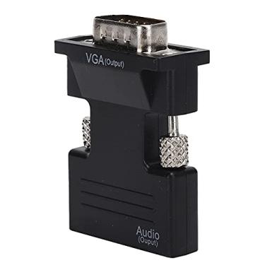 Imagem de SUNGOOYUE Conversor para VGA Com Saída de áudio, Adaptador de Vídeo 1080P, Construção Em Liga de Alumínio e ABS, Instalação Plug and Play, Design Portátil (#13)