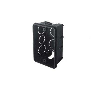 Imagem de Caixa de Luz 4x2 Retangular Preta - Plastilit