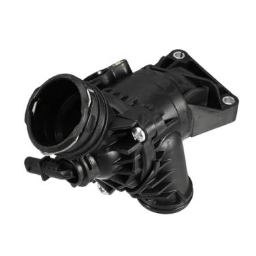 Imagem de Hihaha Nº A2762000315 Conjunto de carcaça do termostato do refrigerador do motor para Mercedes-Benz SL450 2017-2020 para Mercedes-Benz GLC43 AMG/Termostato de bomba de água interna/Plástico durável