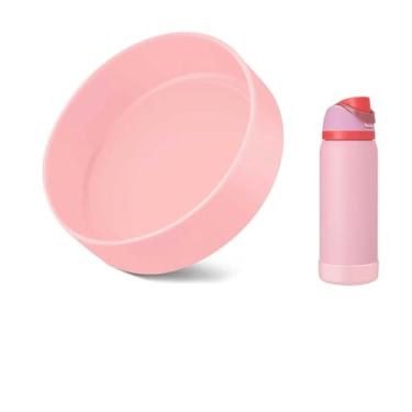 Imagem de Capa de silicone para bota de garrafa Owala 947 ml | Manga inferior de borracha para owala 946 ml | Capa para bota para Owala Freesip 946 ml | Acessórios de garrafa de água de manga de silicone | Rosa