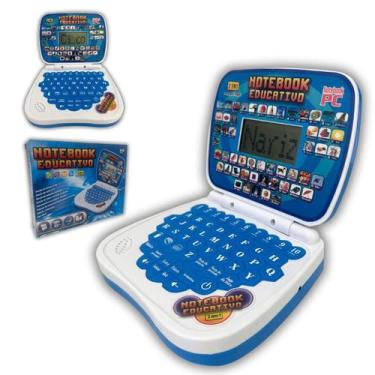 Imagem de Laptop Infantil Notebook Educativo Computador Português e Inglês Racio