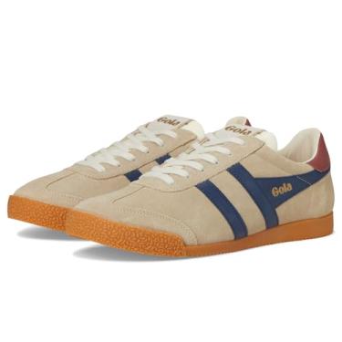 Imagem de Gola Elan masculino, Osso/azul marinho/ocre vermelho, 41