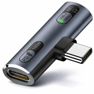 Imagem de Mizi Adaptador de carregamento rápido de 100 W com divisor USB C atualizado 2025 – Fone de ouvido e carregador USB C duplo para iPhone 16/15, iPad, MacBook, Galaxy S24/S23, Pixel e mais – Adaptador de